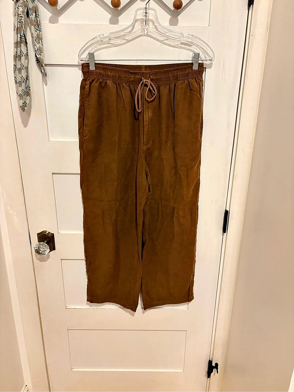 Scandia Woods Wide Leg Pants in Brown Size Medium